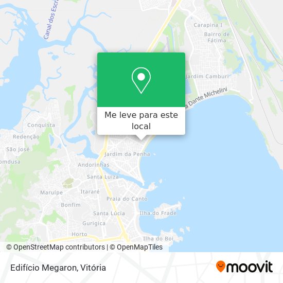 Edifício Megaron mapa