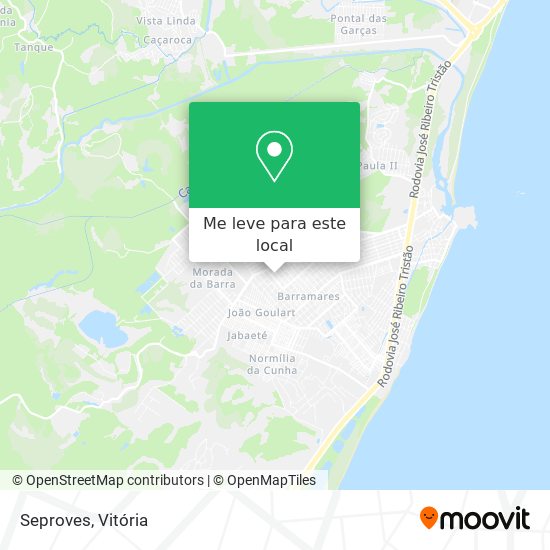 Seproves mapa