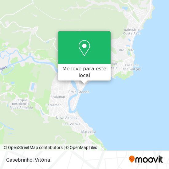 Casebrinho mapa