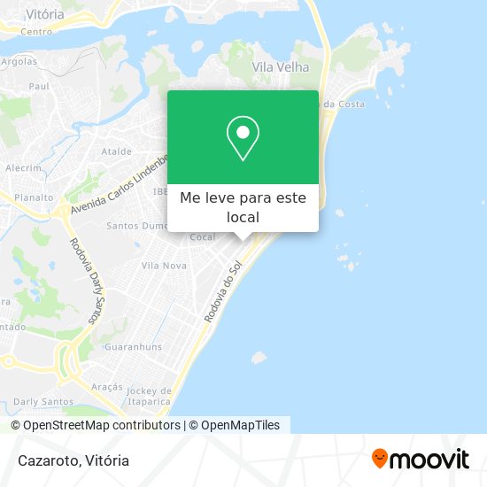 Cazaroto mapa