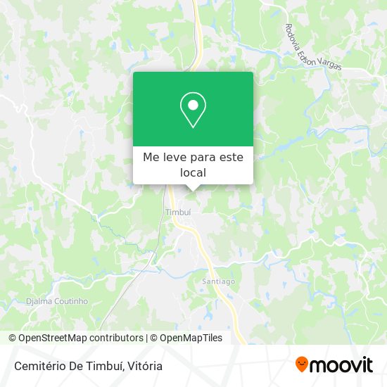 Cemitério De Timbuí mapa