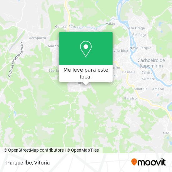 Parque Ibc mapa