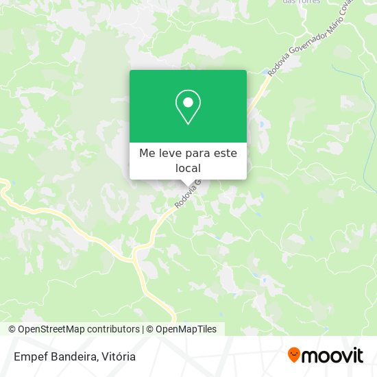 Empef Bandeira mapa