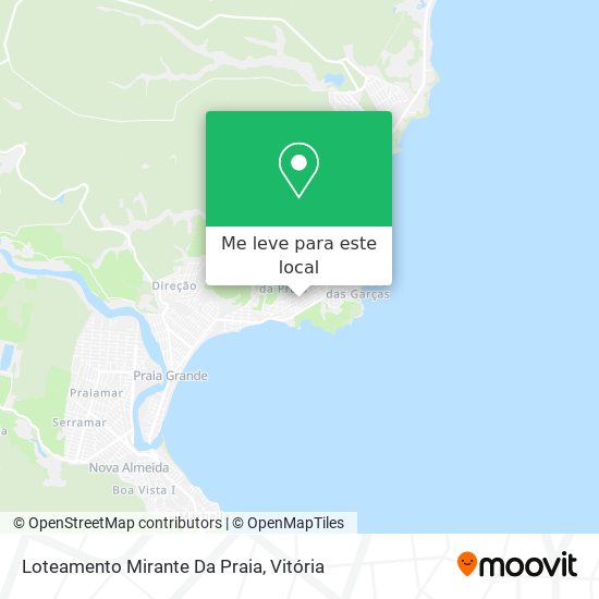 Loteamento Mirante Da Praia mapa