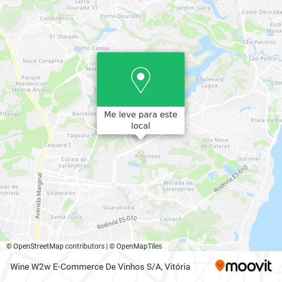 Wine W2w E-Commerce De Vinhos S / A mapa