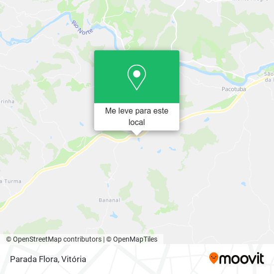 Parada Flora mapa