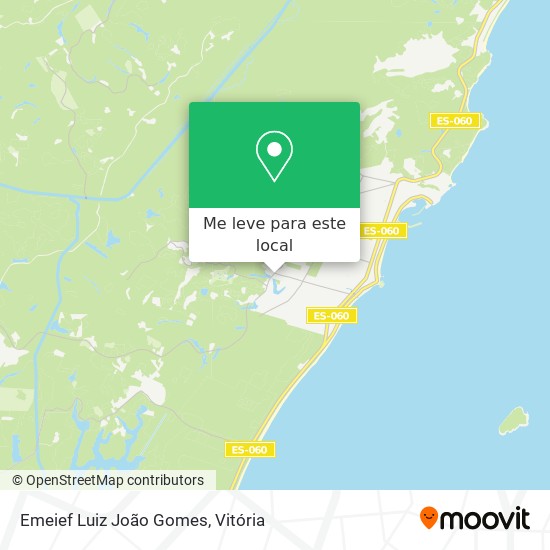 Emeief Luiz João Gomes mapa