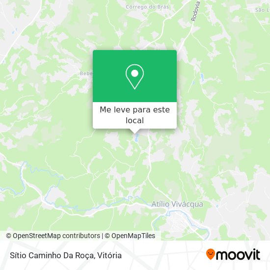 Sítio Caminho Da Roça mapa