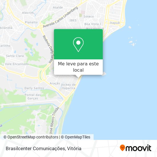 Brasilcenter Comunicações mapa