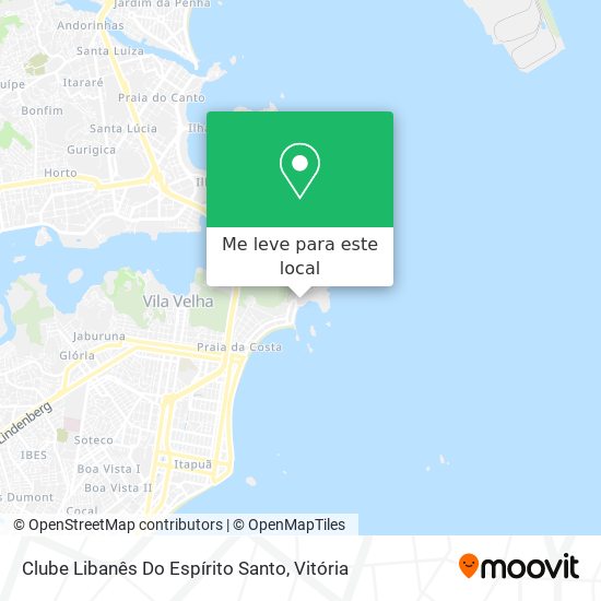 Clube Libanês Do Espírito Santo mapa