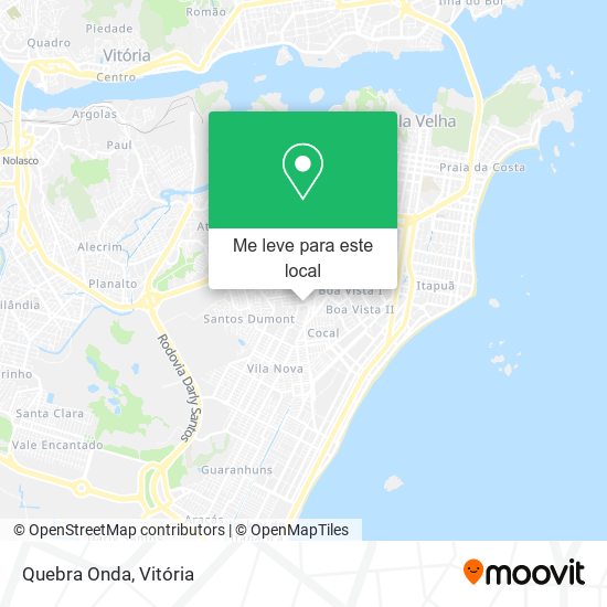 Quebra Onda mapa