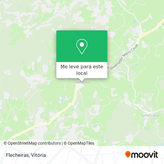 Flecheiras mapa