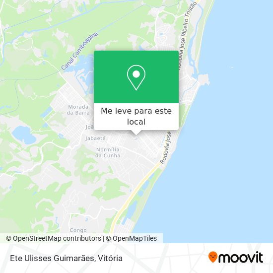 Ete Ulisses Guimarães mapa