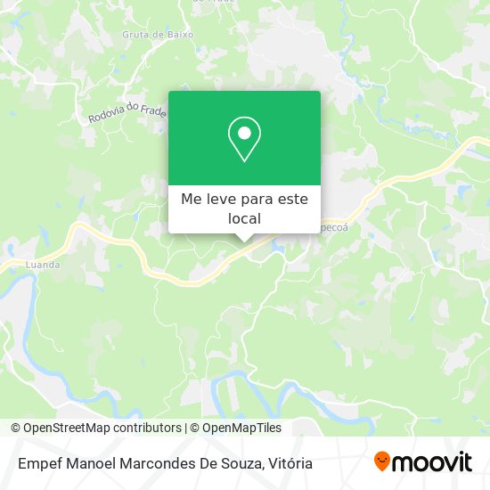 Empef Manoel Marcondes De Souza mapa
