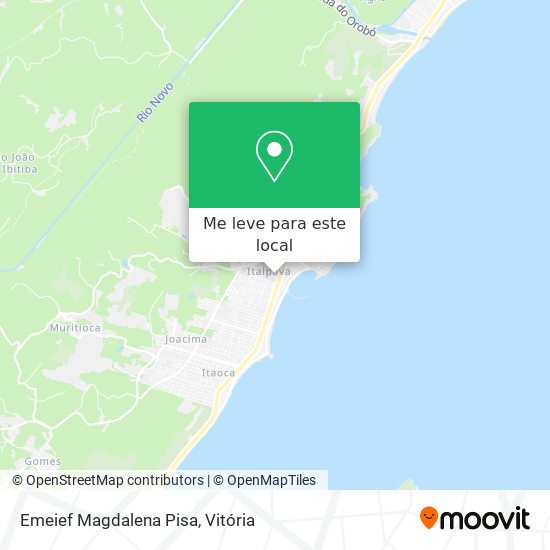 Emeief Magdalena Pisa mapa