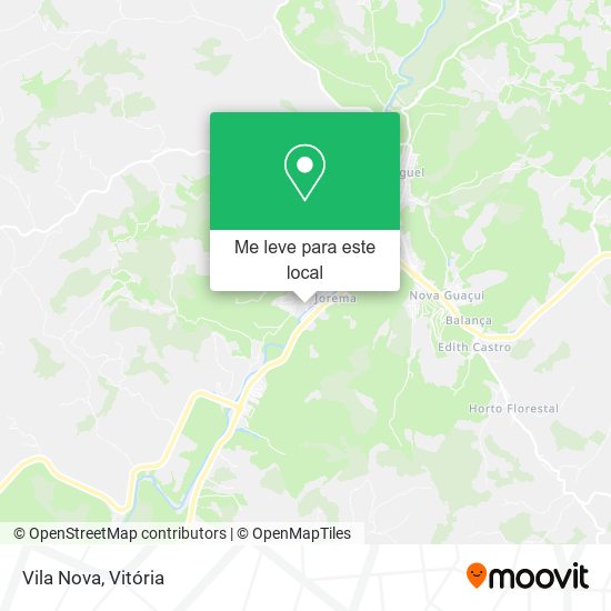 Vila Nova mapa