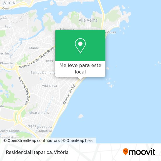 Residencial Itaparica mapa