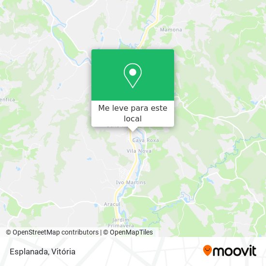 Esplanada mapa