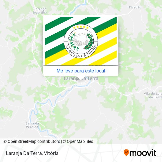 Laranja Da Terra mapa