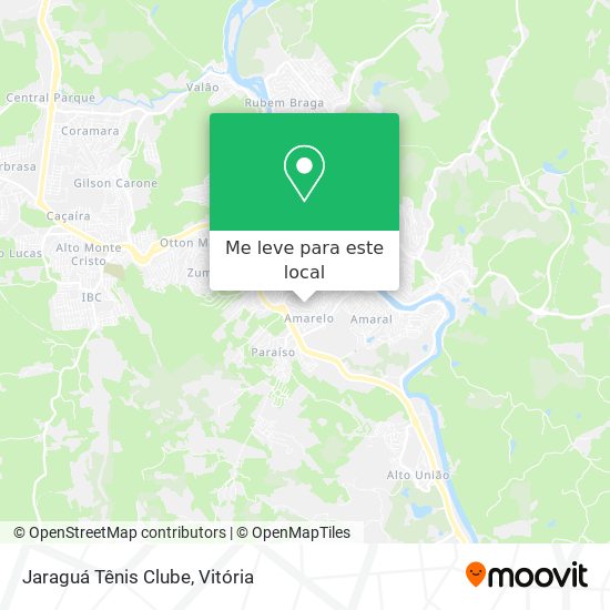 Jaraguá Tênis Clube mapa