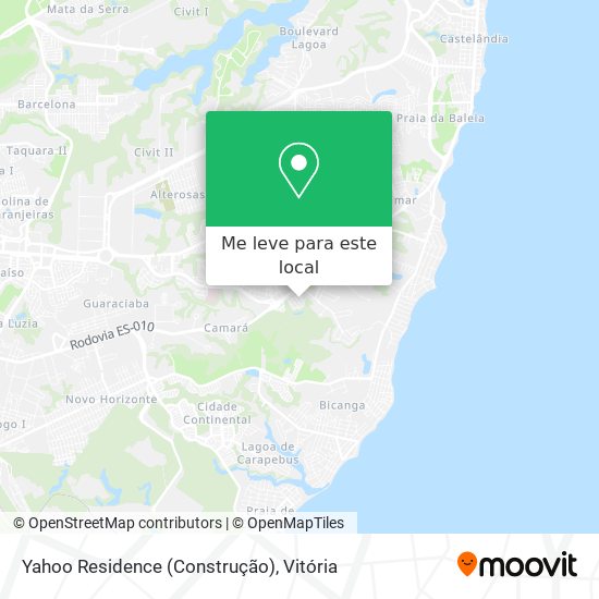 Yahoo Residence (Construção) mapa