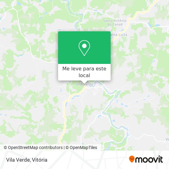 Vila Verde mapa