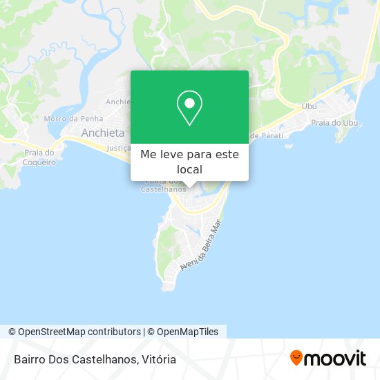 Bairro Dos Castelhanos mapa