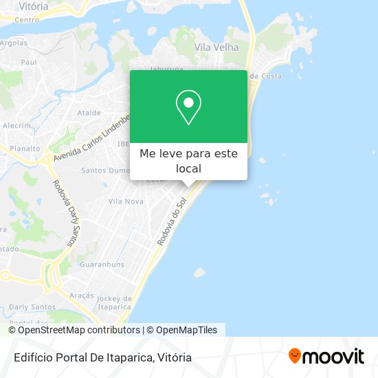 Edifício Portal De Itaparica mapa