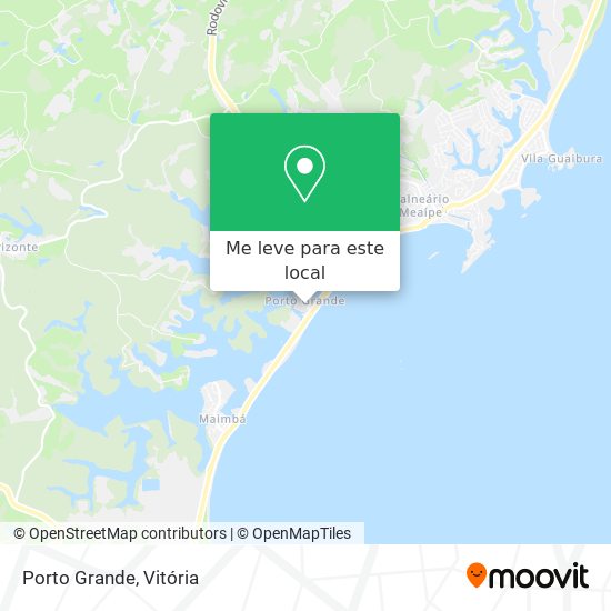 Porto Grande mapa