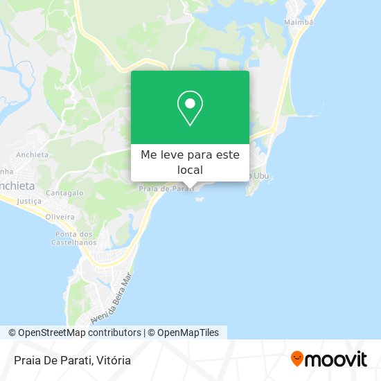 Praia De Parati mapa
