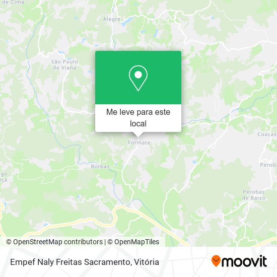Empef Naly Freitas Sacramento mapa