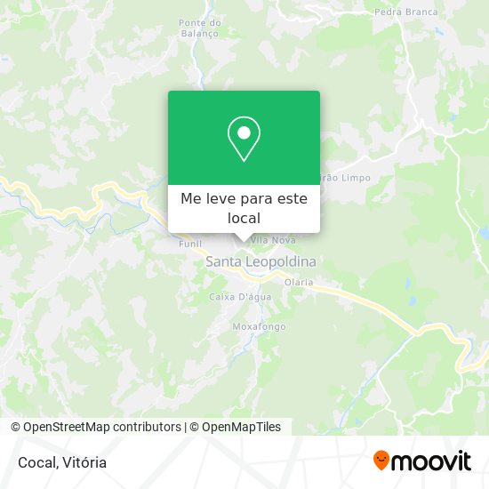 Cocal mapa