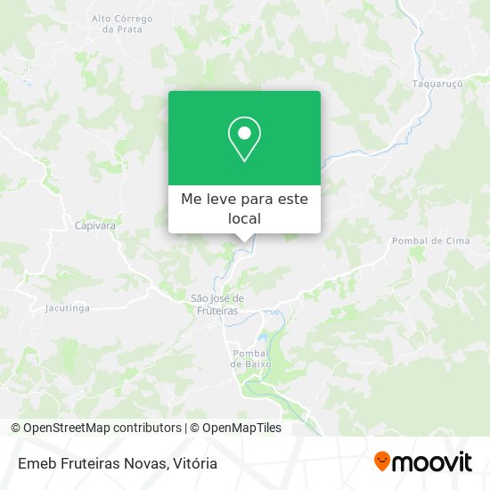 Emeb Fruteiras Novas mapa