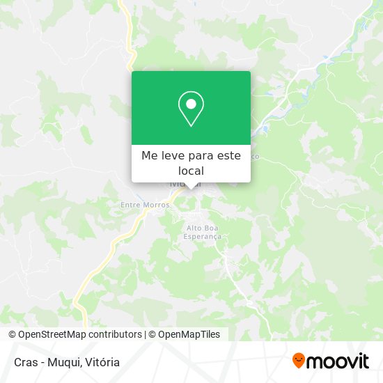 Cras - Muqui mapa
