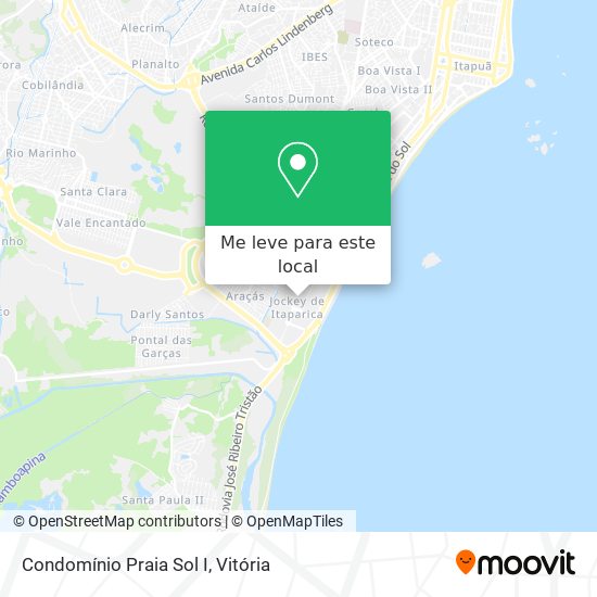 Condomínio Praia Sol I mapa