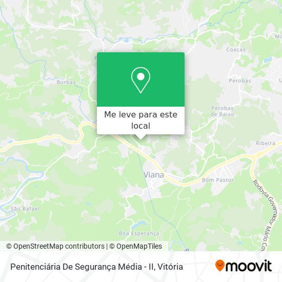 Penitenciária De Segurança Média - II mapa