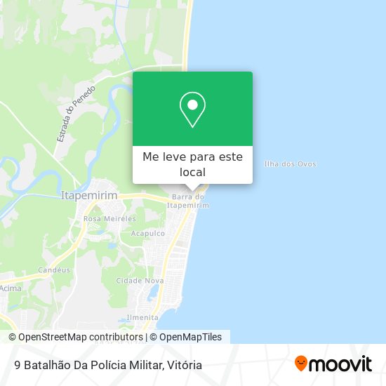9 Batalhão Da Polícia Militar mapa