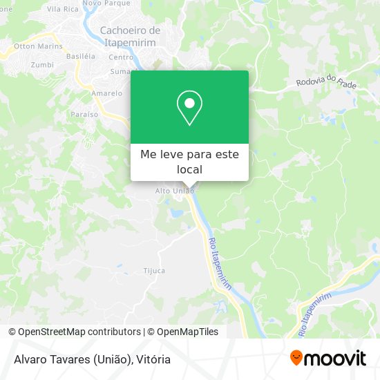 Alvaro Tavares (União) mapa
