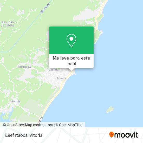 Eeef Itaoca mapa