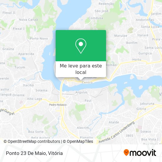 Ponto 23 De Maio mapa