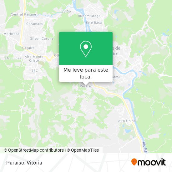 Paraíso mapa