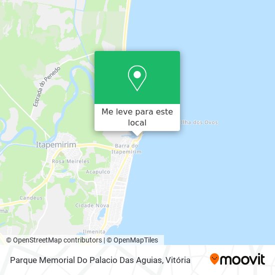 Parque Memorial Do Palacio Das Aguias mapa