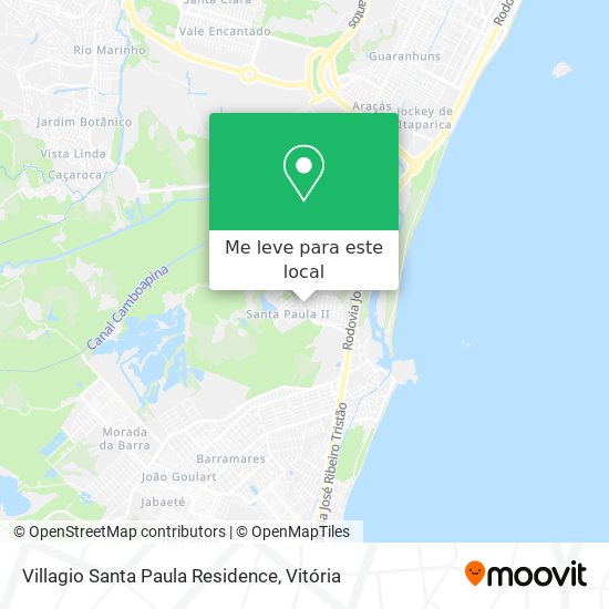 Villagio Santa Paula Residence mapa