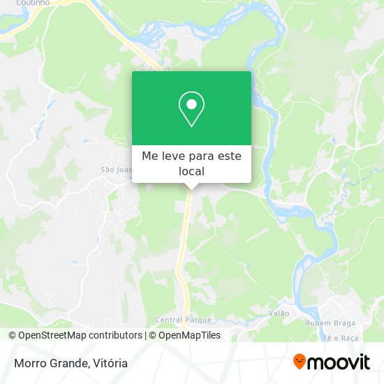 Morro Grande mapa
