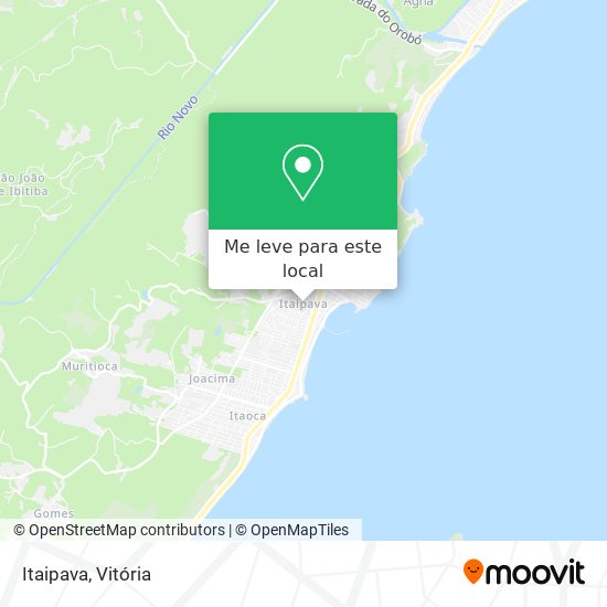 Itaipava mapa