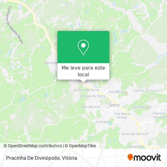 Pracinha De Divinópolis mapa