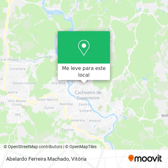 Abelardo Ferreira Machado mapa