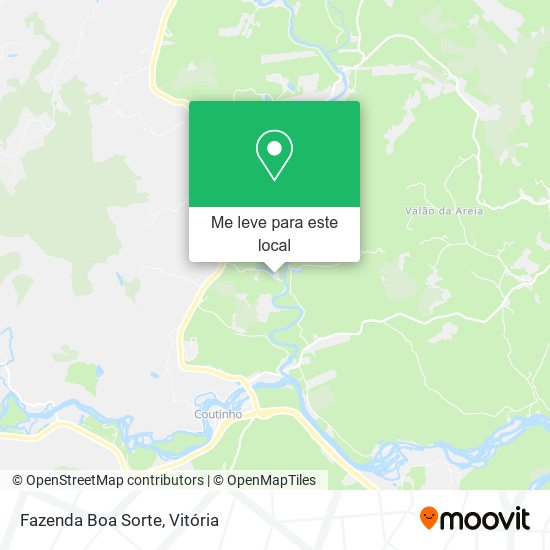 Fazenda Boa Sorte mapa