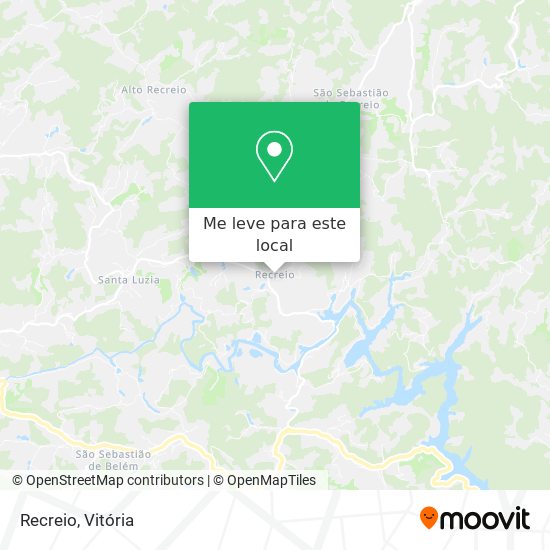 Recreio mapa