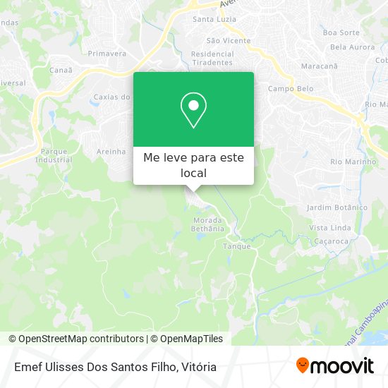 Emef Ulisses Dos Santos Filho mapa